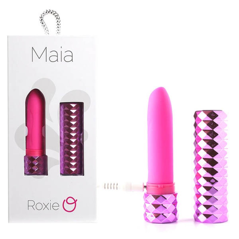 Maia Roxie Lipstick Vibrator - Pink