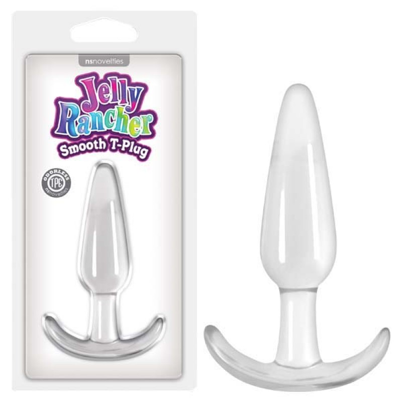 Jelly Rancher Smooth T-Plug - Clear