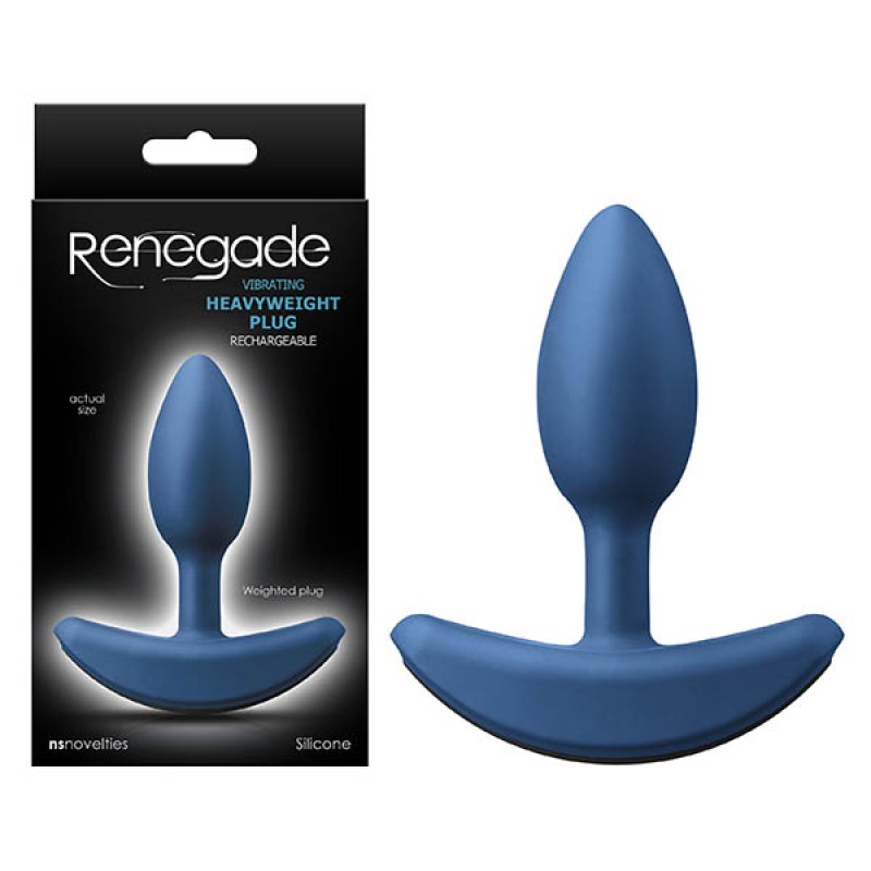 Renegade Heavyweight Anal Butt Plug - Small