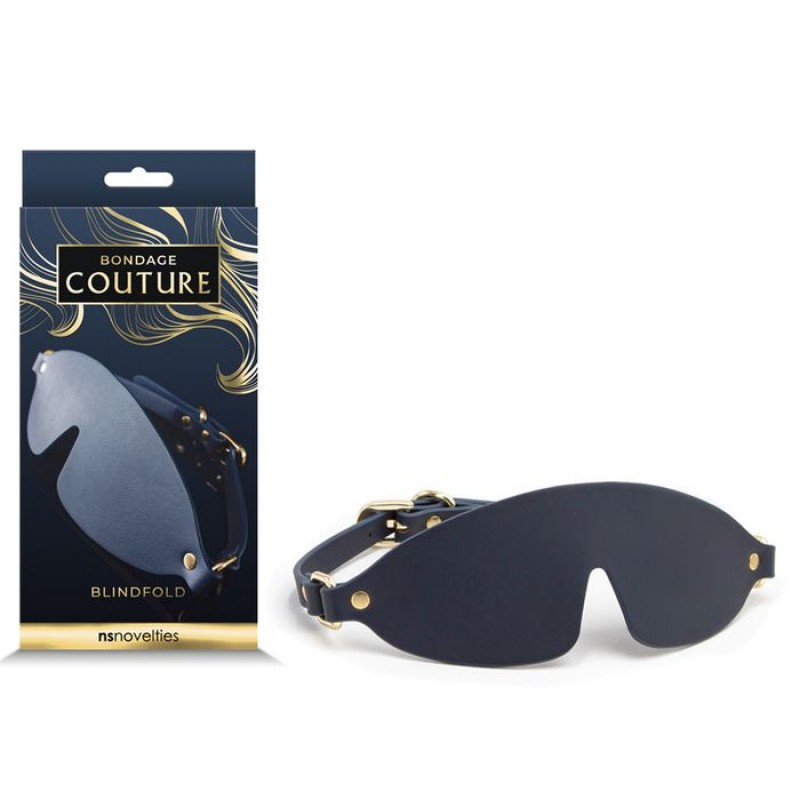 Bondage Couture Blindfold - Blue