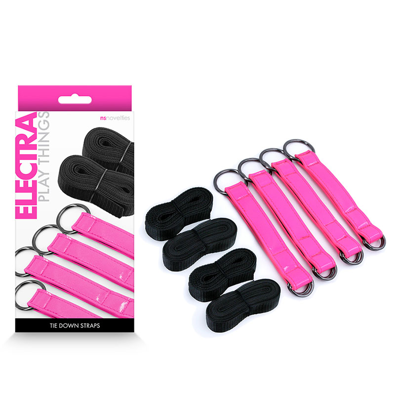 Electra Bed Restraint Straps - Pink