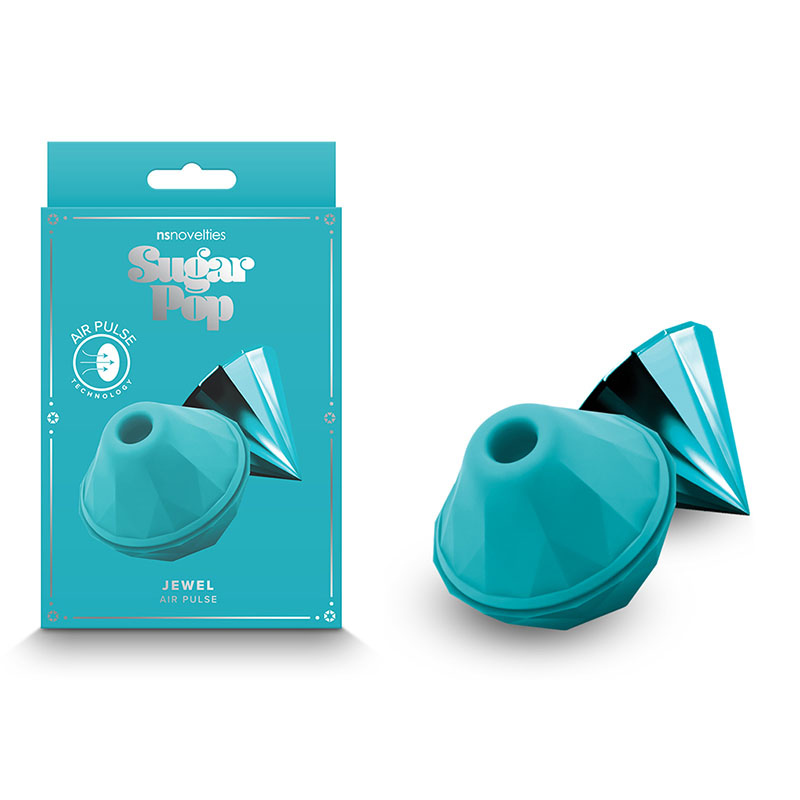 Sugar Pop Jewel Air Pulse Stimulator - Teal