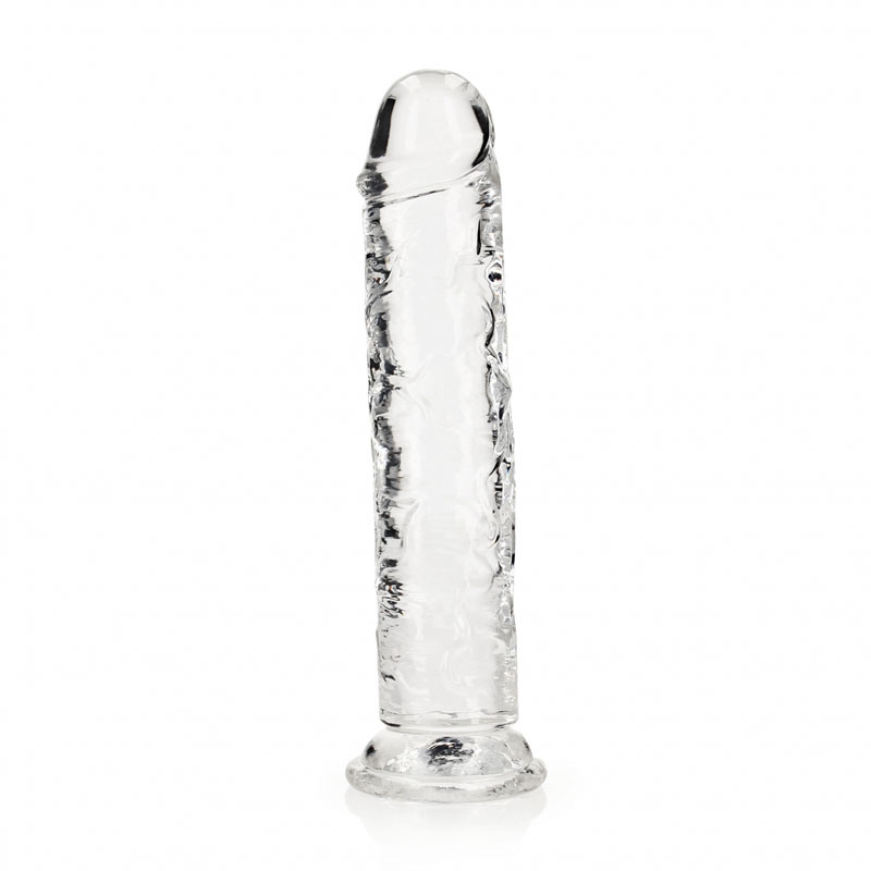 Realrock Straight 10'' Dildo - Clear