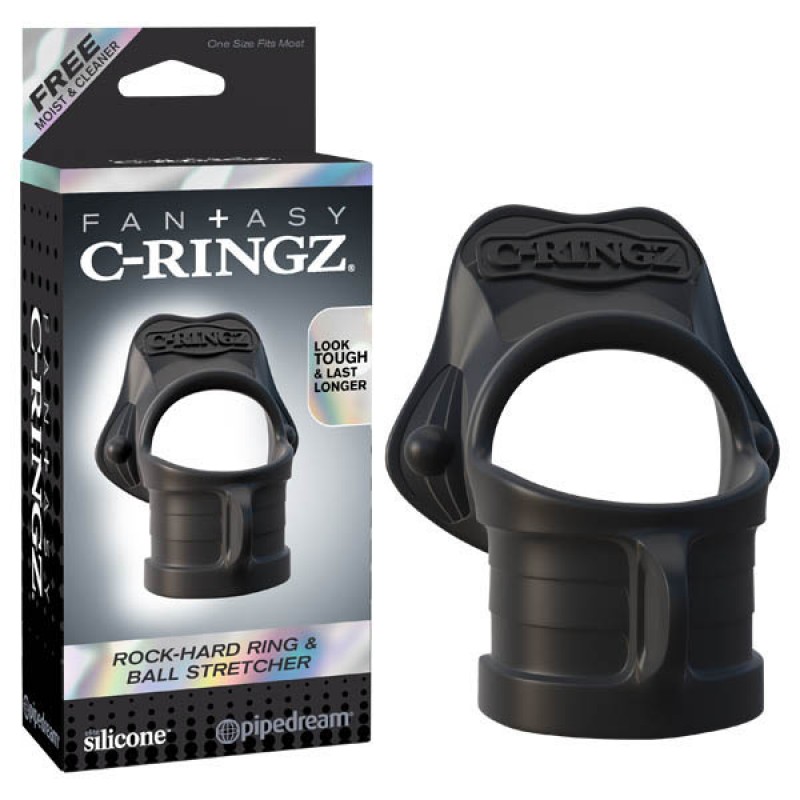 Fantasy C-Ringz Rock Hard Ring & Ball Stretcher