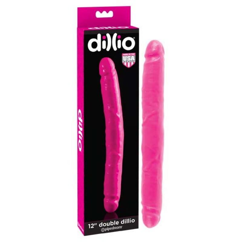 Dillio 12-inch Double Dong - Pink