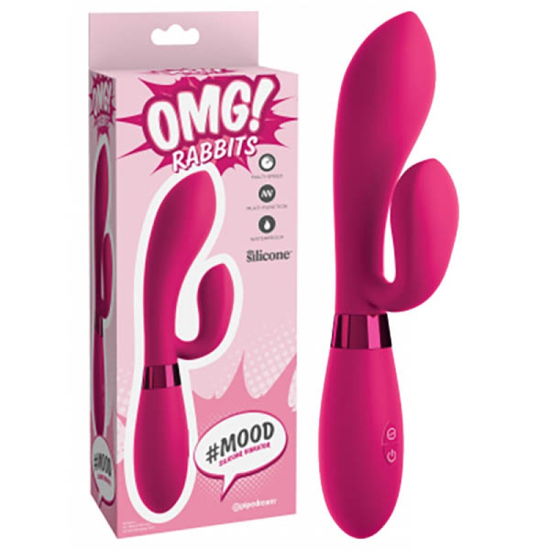 OMG! Rabbits #Mood Silicone Vibrator