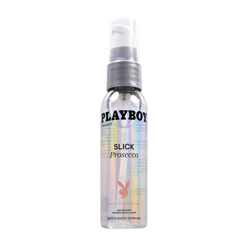 Playboy Pleasure Slick Flavoured Lube 60ml - Prosecco