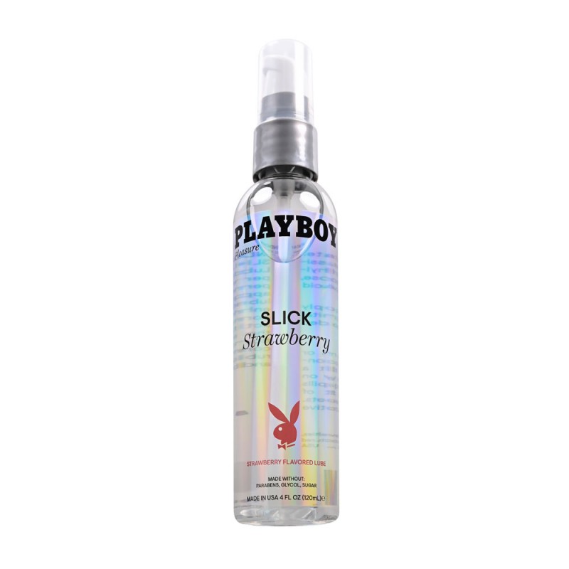 Playboy Pleasure Slick Flavoured Lube 120ml - Strawberry