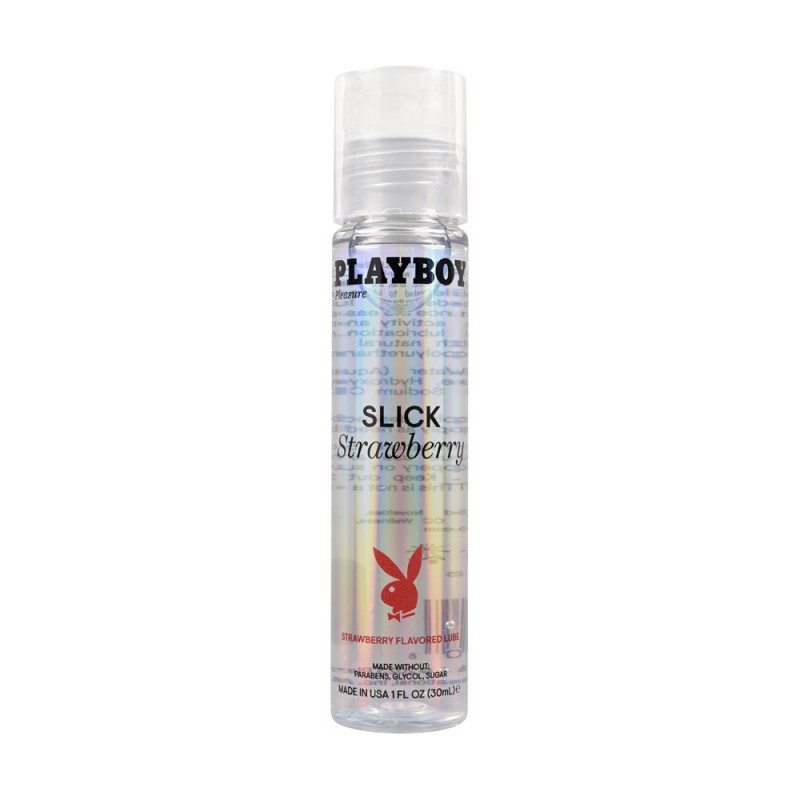 Playboy Pleasure Slick Flavoured Lube 30ml - Strawberry