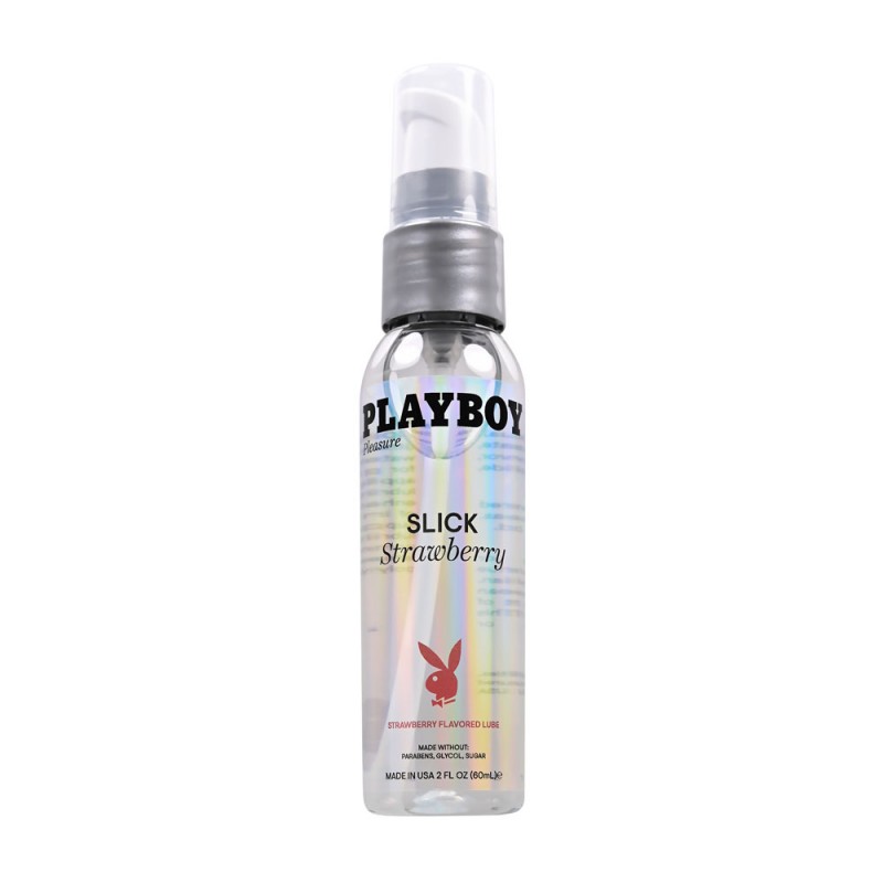 Playboy Pleasure Slick Flavoured Lube 60ml - Strawberry