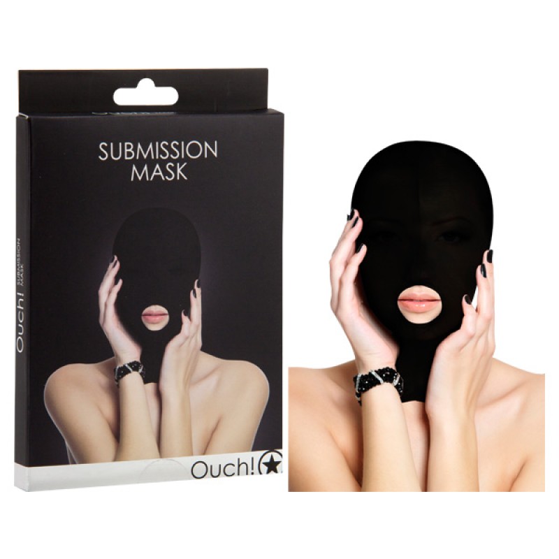 Ouch! Submission Mask - Black