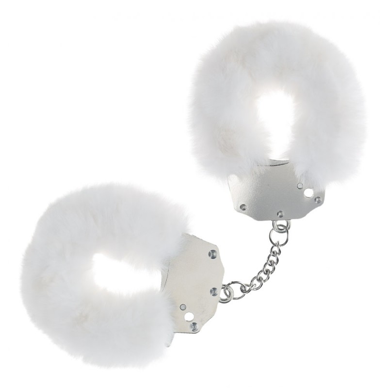 Ouch! Heavy-duty Fluffy Cuffs - White