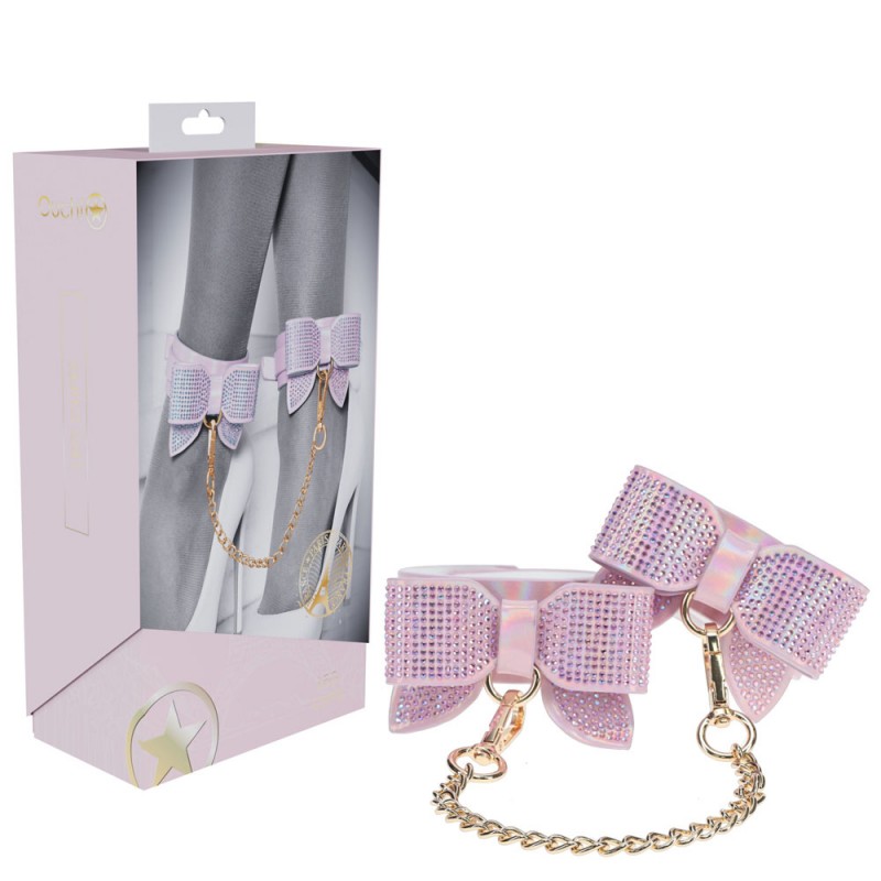 Ouch! Paris Pink Collection - Leg Cuffs