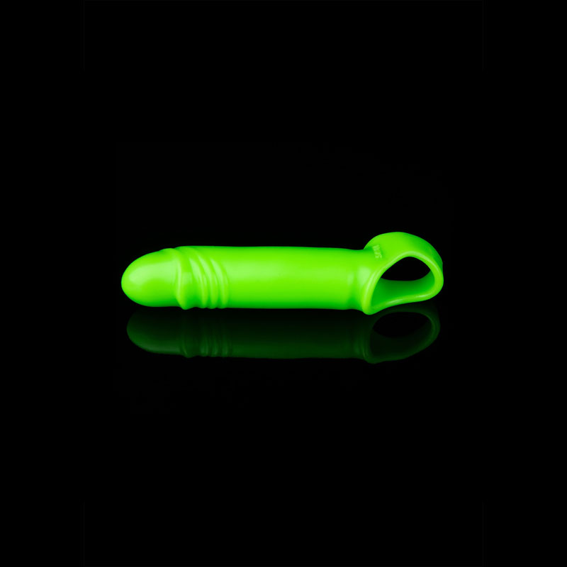 Ouch! Glow in the Dark Smooth Stretchy Penis Sleeve