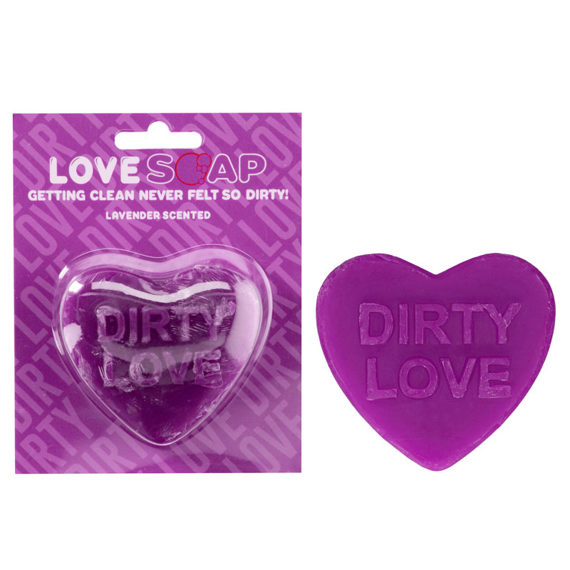 S-Line Heart Soap - Dirty Love