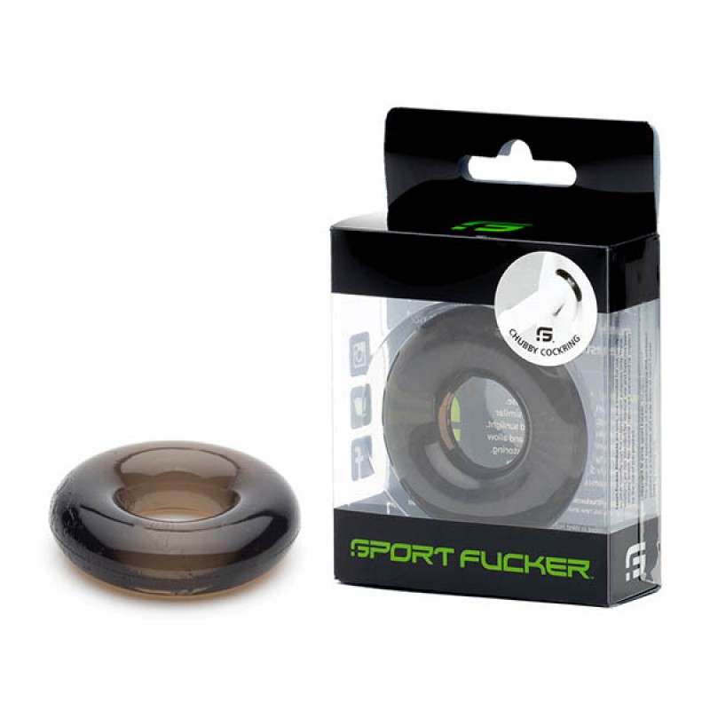 Sport Fucker Rubber Cockring - Smoke