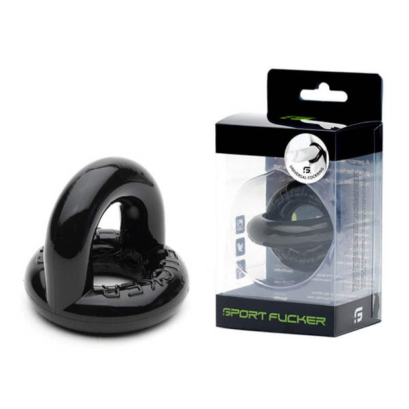 Sport Fucker Universal Cock Ring - Black