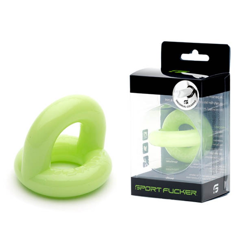 Sport Fucker Universal Cock Ring - Glow-in-the-Dark