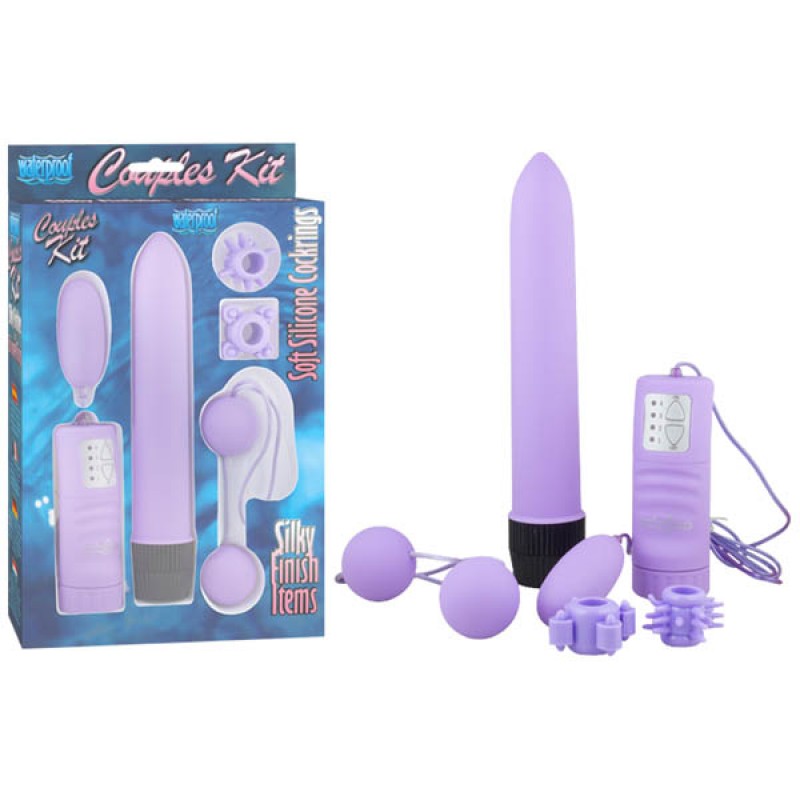 Seven Creations 5- Piece Couples Kit - Purple 