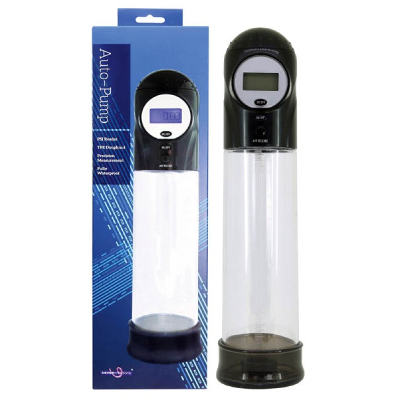 Seven Creations Auto Pump - Black/Clear