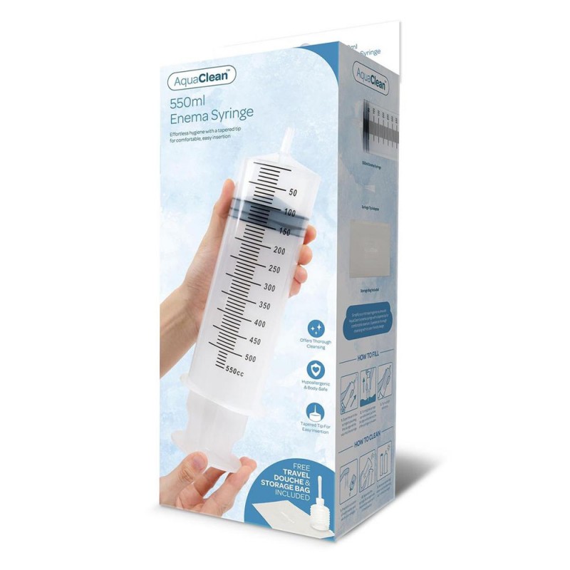 AquaClean Enema Syringe 550ml