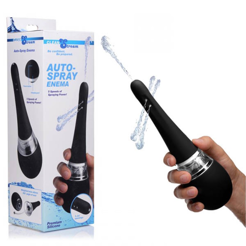 CleanStream Electric Auto-Spray Enema Bulb