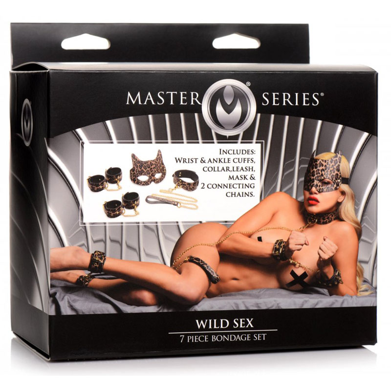 Master Series Wild Sex 7 Piece Bondage Set