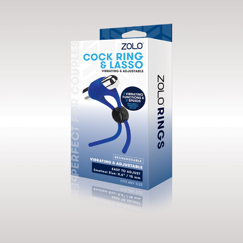 Zolo Rechargeable Cock Ring & Lasso