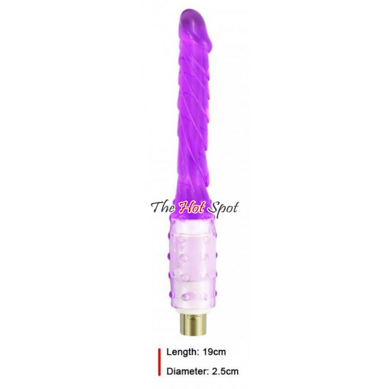 Automax V2 Fucking Machine - Attachment - Thin Twist Dildo