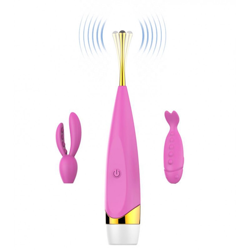 Cruise Clitoris Vibrator - Light Pink Battery
