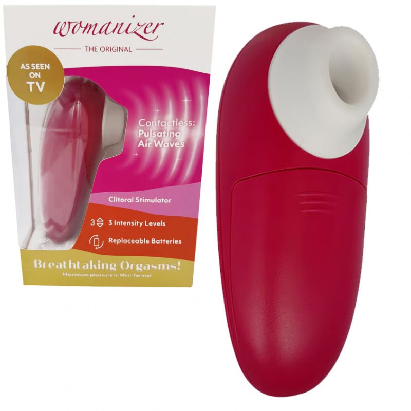 Womanizer Mini Clit Sucker - Red Wine