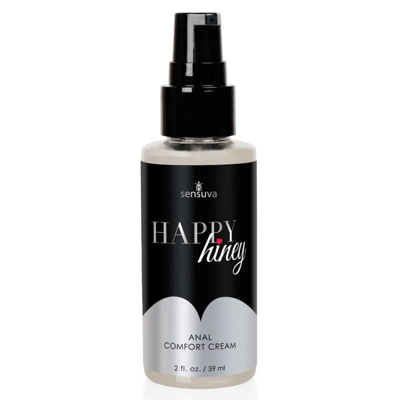 a bottle of sensuva happy hiney anal comfort cream