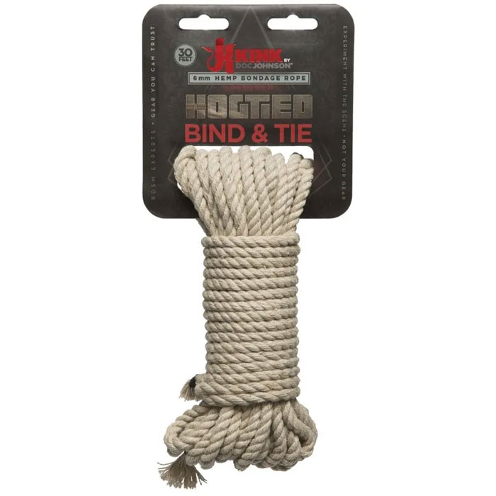 kink bind and tie hemp bondage rope